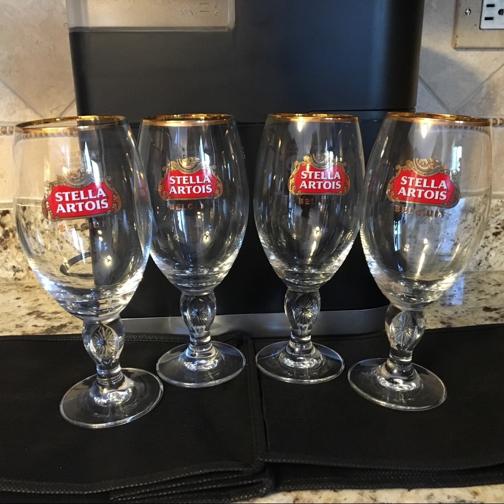Kentucky Derby Stella Artois 4 Chalice Set